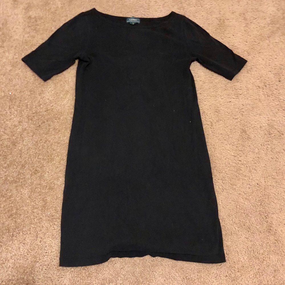 Ralph Lauren Black Shirt Dress - size small